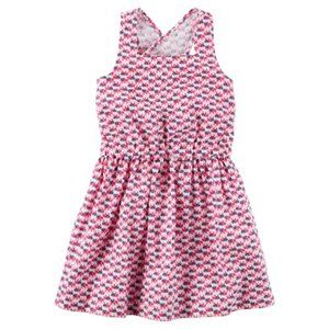 Carters Pink Elephant Dress